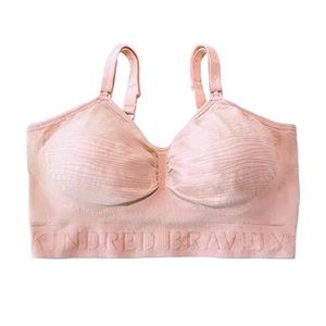 Kindred Bravely Sublime Hands-Free Pumping & Nursing Bra - Large - Light Pink